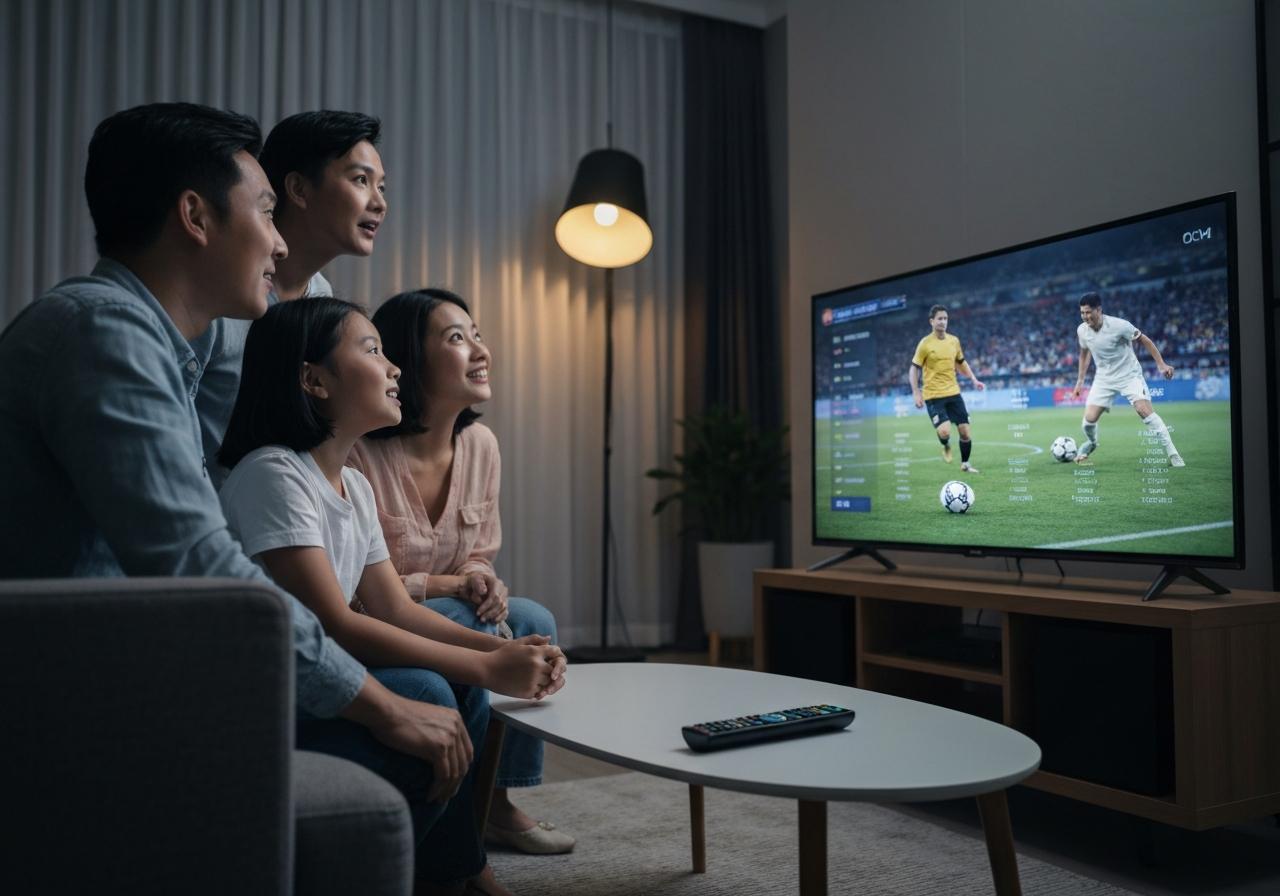 Lịch bóng đá trực tiếp trên truyền hình cáp Sông Thu